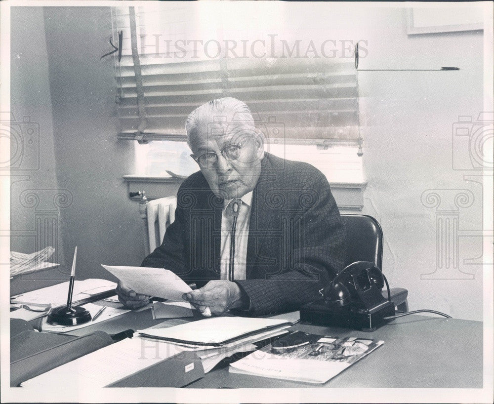 1959 Navajo Tribal Council Chairman Paul Jones Press Photo - Historic Images