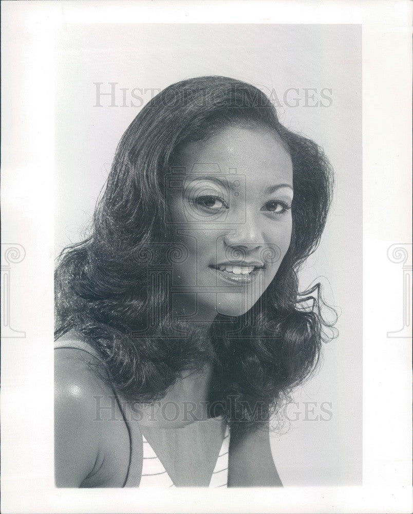 1977 Denver, Colorado Model Marian Jones Press Photo - Historic Images