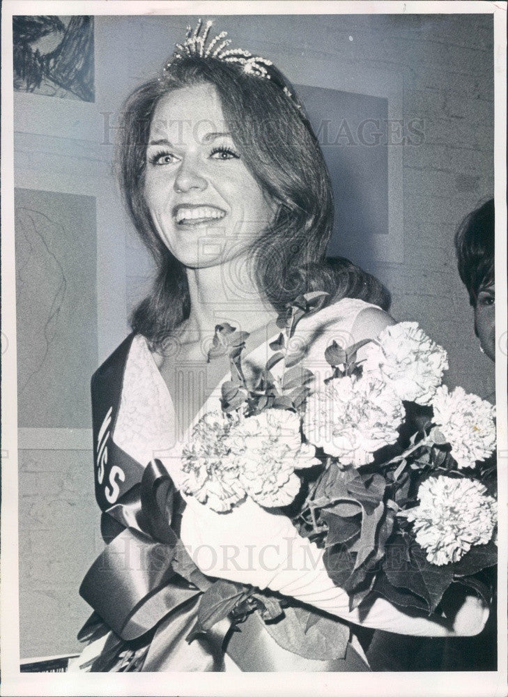 1967 Denver, Colorado Miss Metropolitan State College Judi Jones Press Photo - Historic Images
