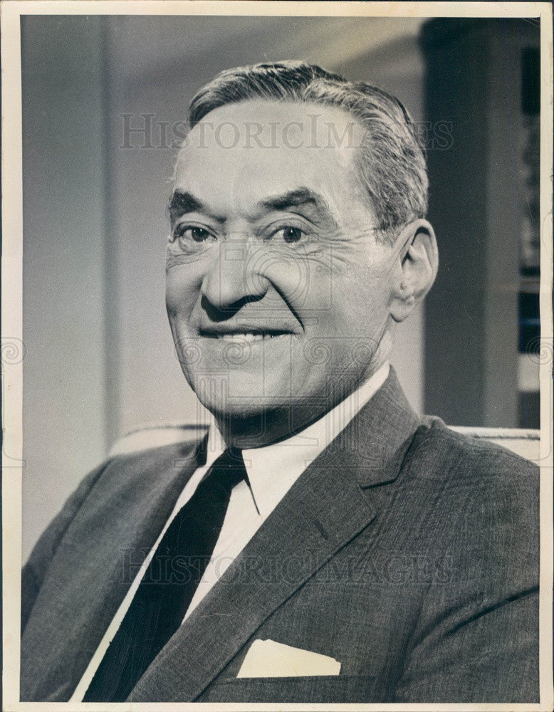 1963 Pulitzer Prize Winning Journalist Walter Lippmann Press Photo - Historic Images