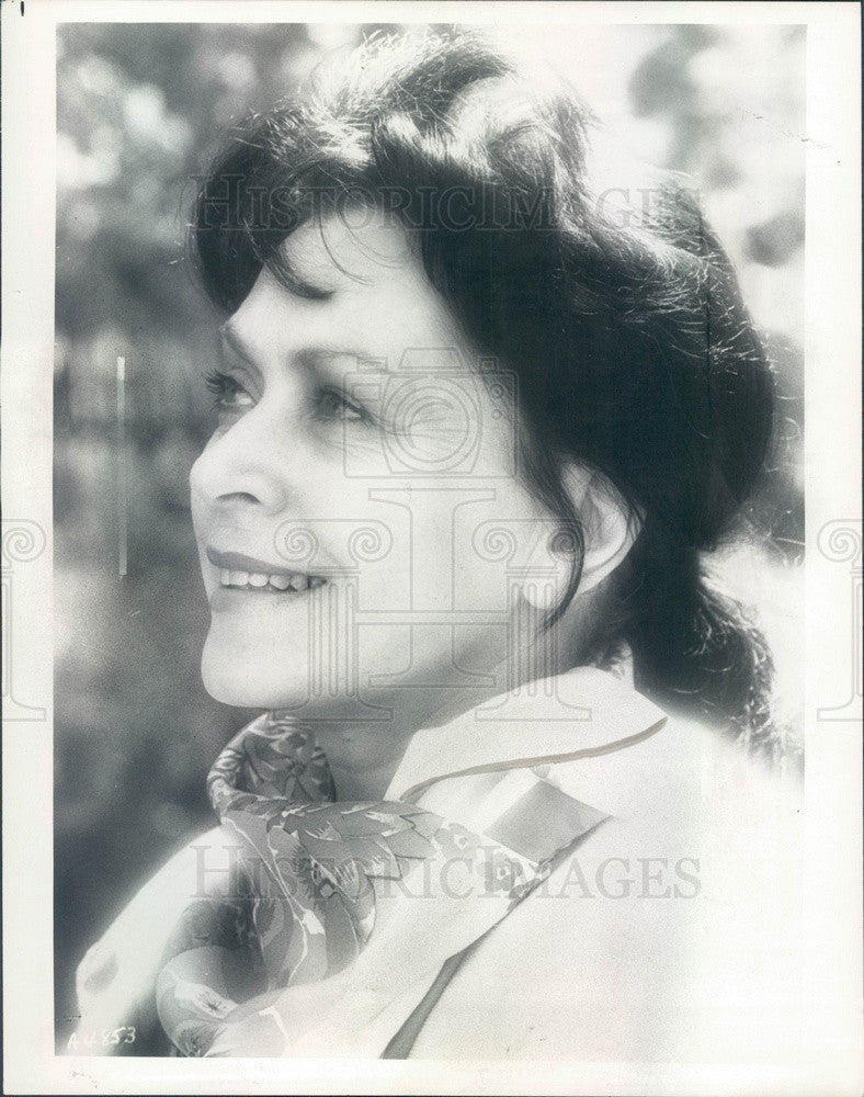 1978 Swedish Soprano Elisabeth Soderstrom Press Photo - Historic Images