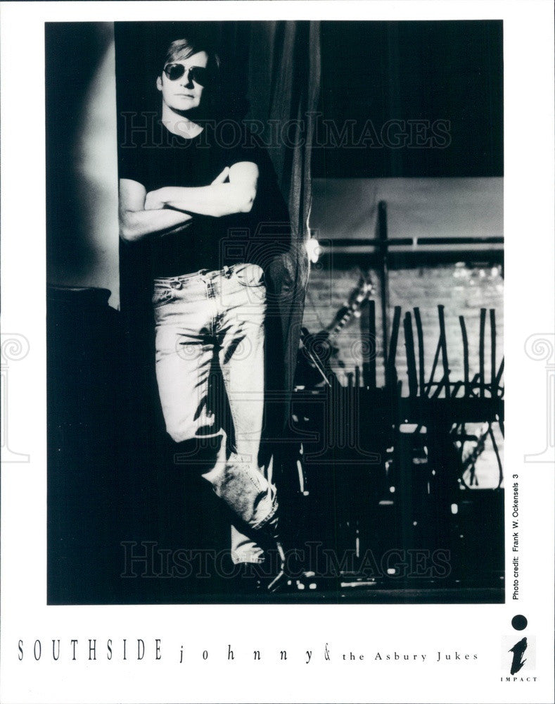 1992 Singer/Songwriter &amp; Band Southside Johnny &amp; the Asbury Jukes Press Photo - Historic Images