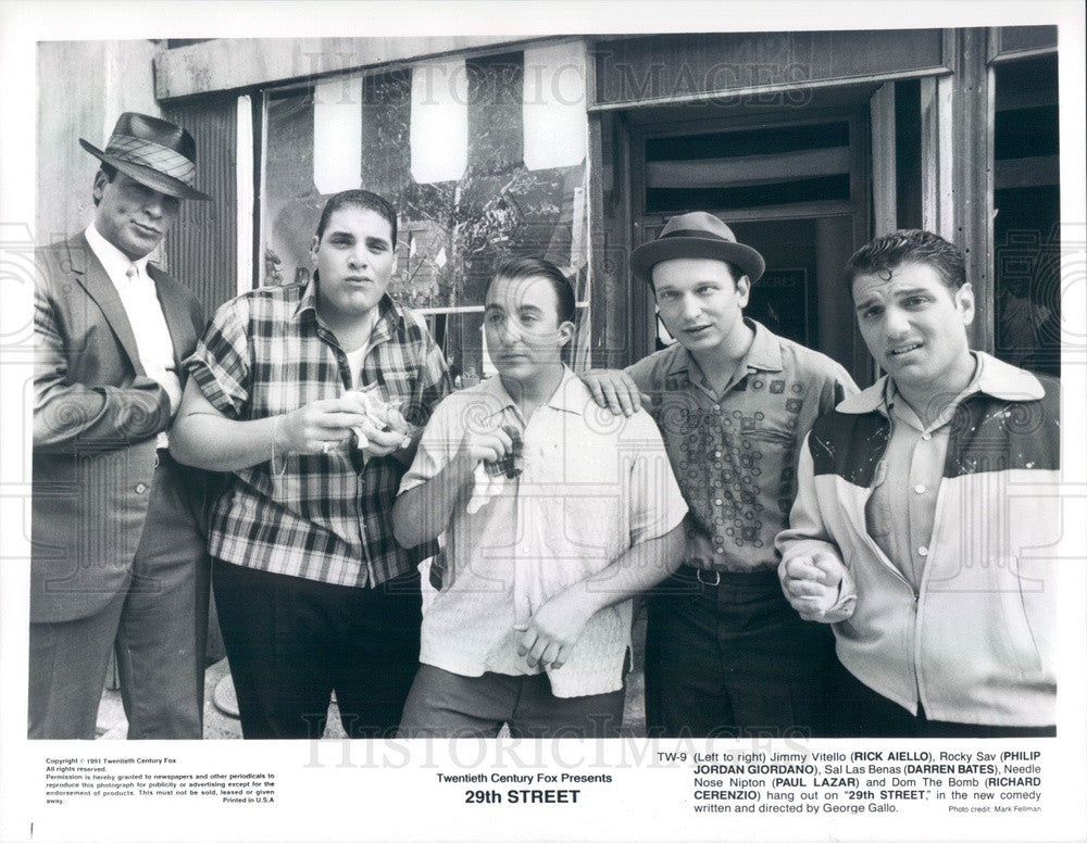 1991 Rick Aiello/Philip Giordano/Darren Bates/Paul Lazar/R Cerenzio Press Photo - Historic Images