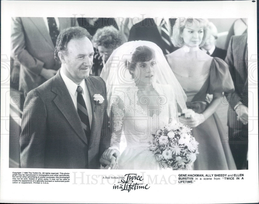 1985 Hollywood Actors Gene Hackman/Ally Sheedy/Ellen Burstyn Press Photo - Historic Images