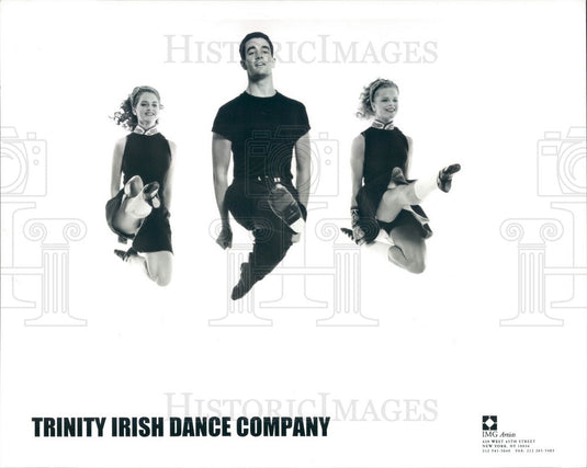 Undated Trinity Irish Dance Company troupe Press Photo - Historic Images