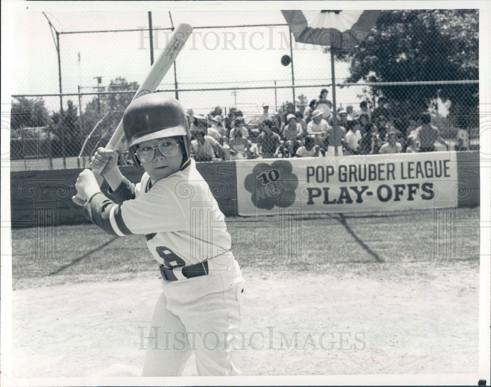 1984 Hollywood Child Actor Christian Brackett-Zika Press Photo - Historic Images