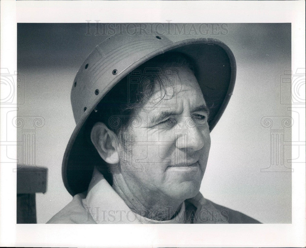 1973 St Petersburg, Florida Lifeguard Jarvis Blackwell Press Photo - Historic Images