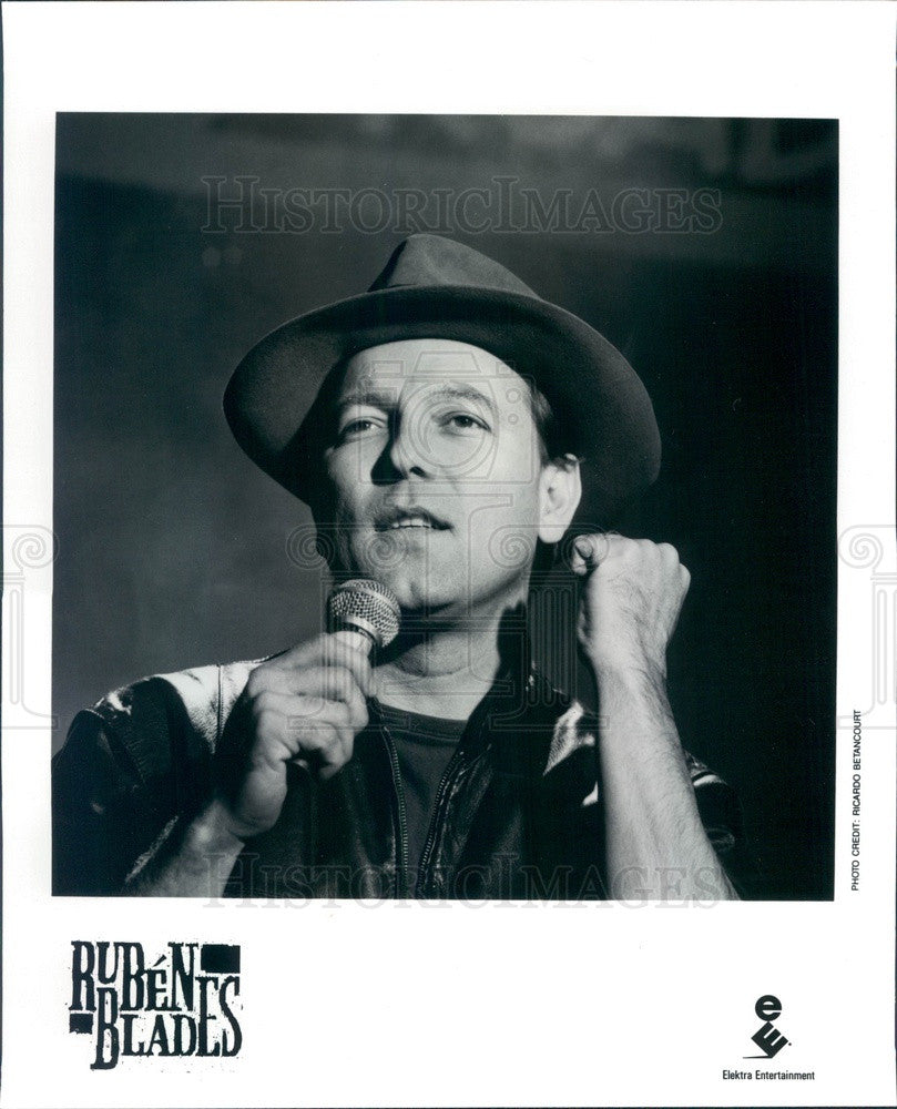 Undated Panamanian Salsa Singer, Latin Jazz Musician Ruben Blades Press Photo - Historic Images