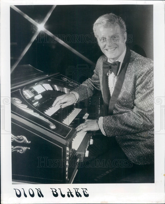 1978 St Petersburg, Florida Entertainer Dion Blake Press Photo - Historic Images