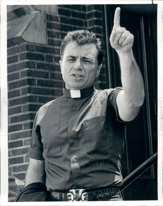 1985 Emmy Winning Actor Robert Blake on TV Show Hell Town Press Photo - Historic Images