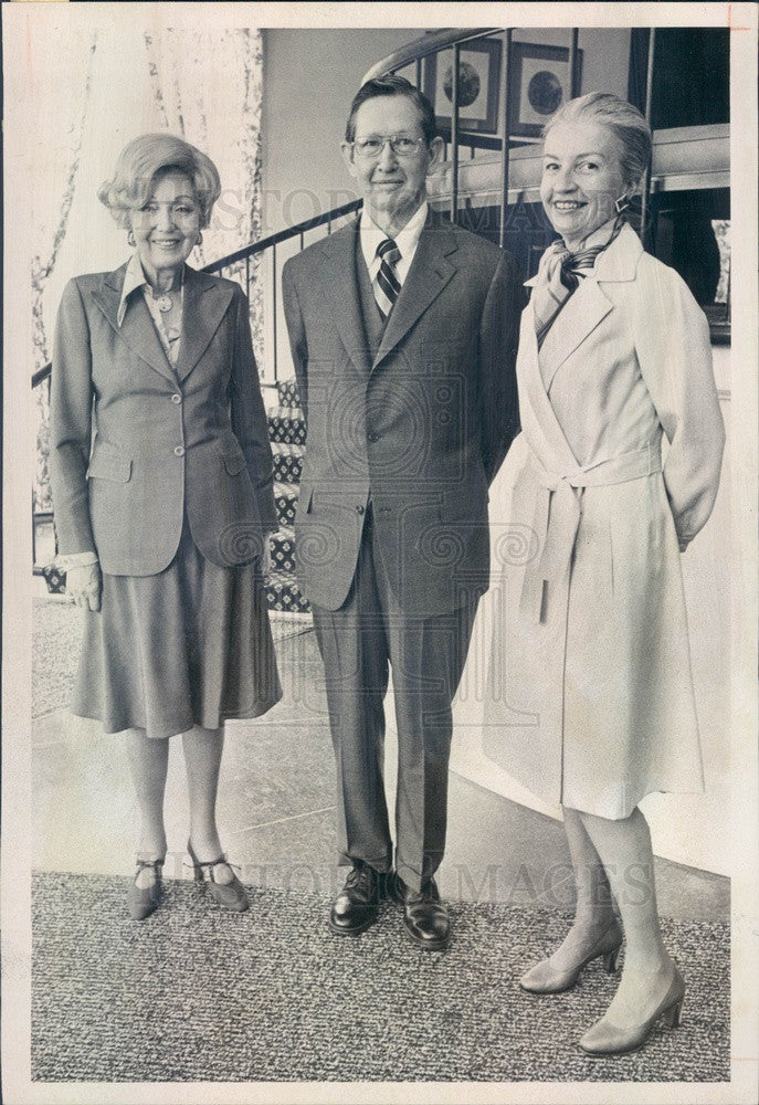 1976 Colorado School of Mines President Dr. Guy McBride Jr Press Photo - Historic Images