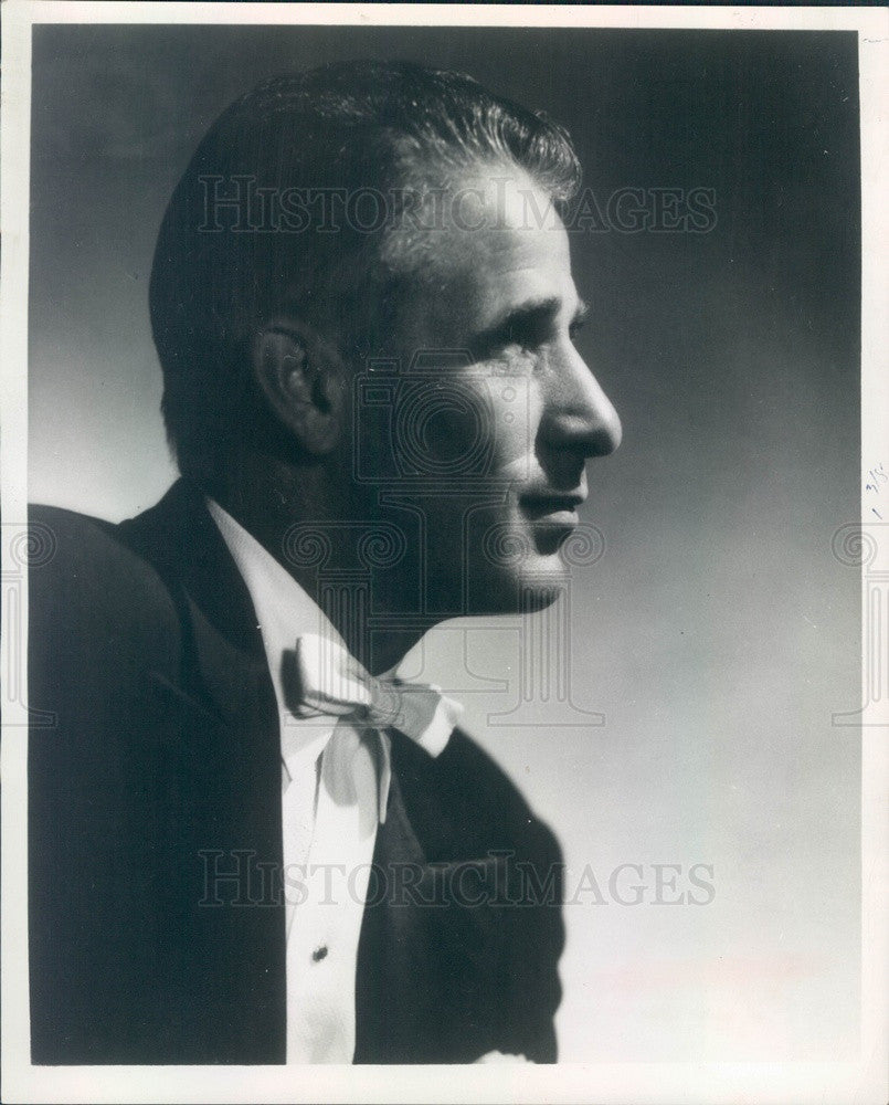 1969 Pittsburgh Symphony Orchestra Conductor Henry Mazer Press Photo - Historic Images