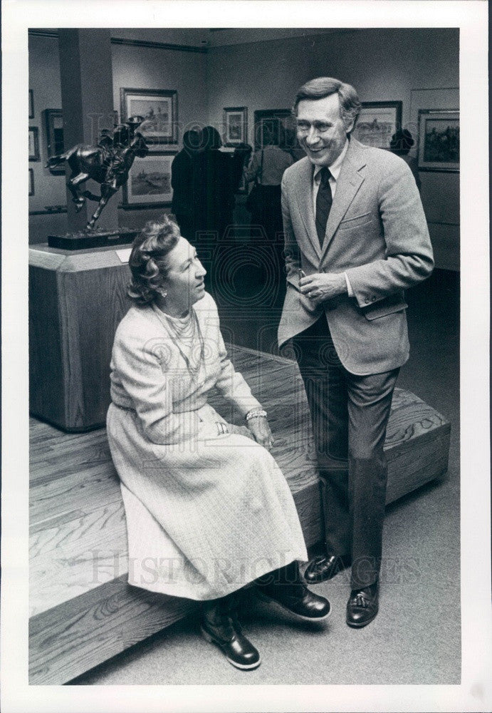 1984 Denver, CO Interior Designer James Hartley of Hartley House Press Photo - Historic Images