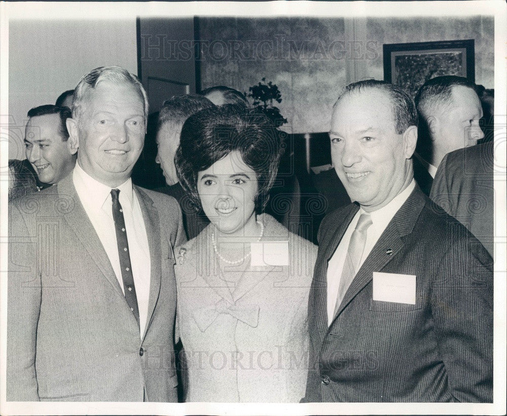 1968 ABC-Paramount Theatres Chairman Leonard Goldenson Press Photo - Historic Images