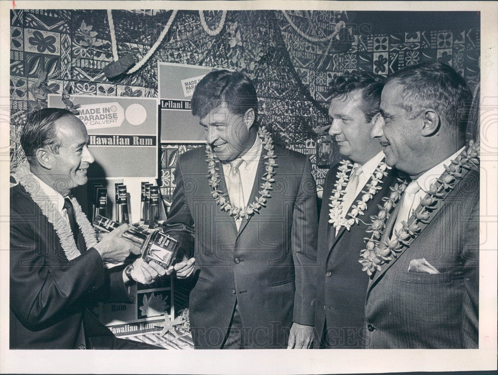 1966 Colorado Calvert Distillers Co Manager Andy Uva, Jim Gubbins Press Photo - Historic Images