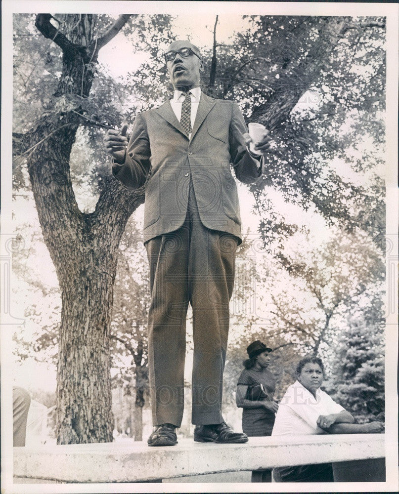 1967 Denver, CO Macedonia Baptist Church Pastor Rev Joseph Griffin Press Photo - Historic Images