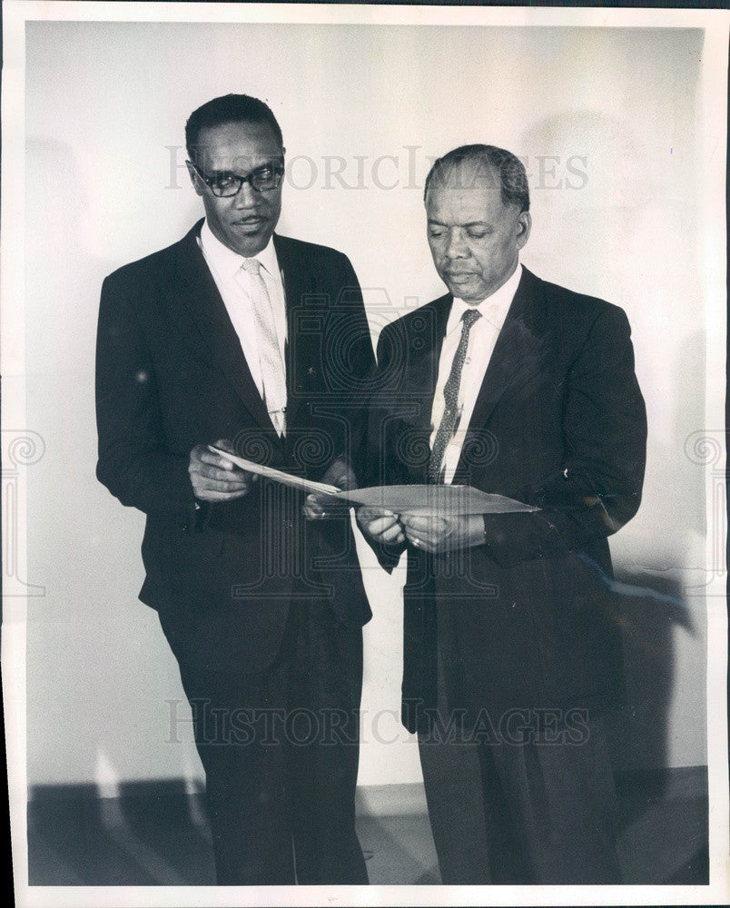 1964 Denver, CO Macedonia Baptist Church Pastor Rev Joseph Griffin Press Photo - Historic Images