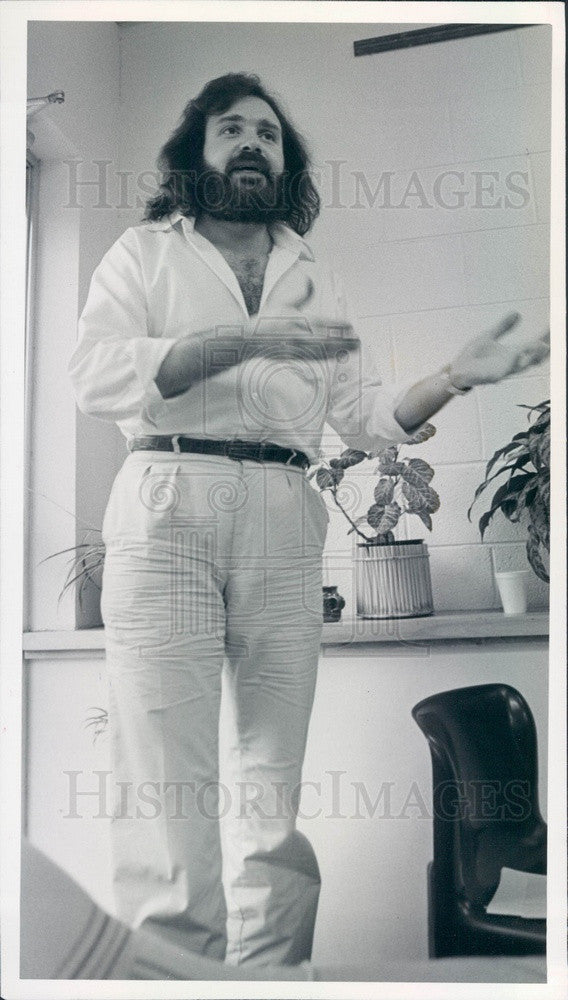 1982 Boulder, Colorado Acting Teacher Alan Goldman Press Photo - Historic Images