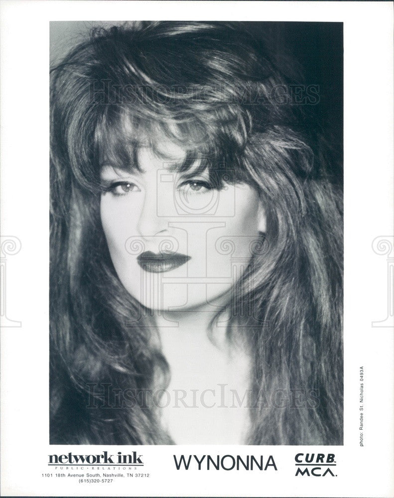 1994 Country Music Singer Wynonna Judd Press Photo - Historic Images