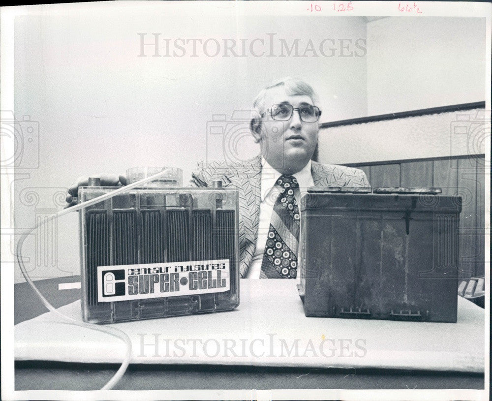 1974 Denver, Colorado Centaur Industries President David Brown Press Photo - Historic Images