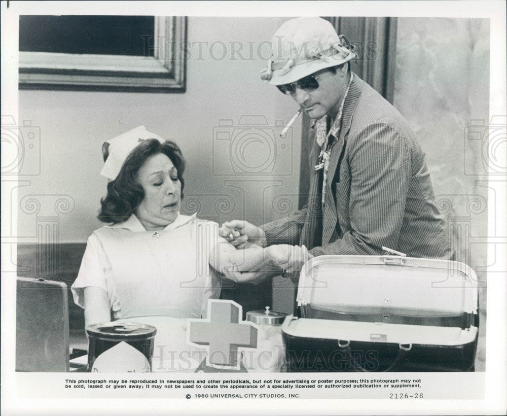 1980 Actors Bill Murray &amp; Marguerite Lamer in Where The Buffalo Roam Press Photo - Historic Images