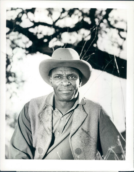 1974 American Hollywood Actor Moses Gunn Press Photo - Historic Images