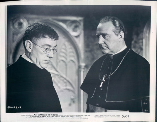 1955 Hollywood Actor & Movie Star Alec Guinness Press Photo - Historic Images