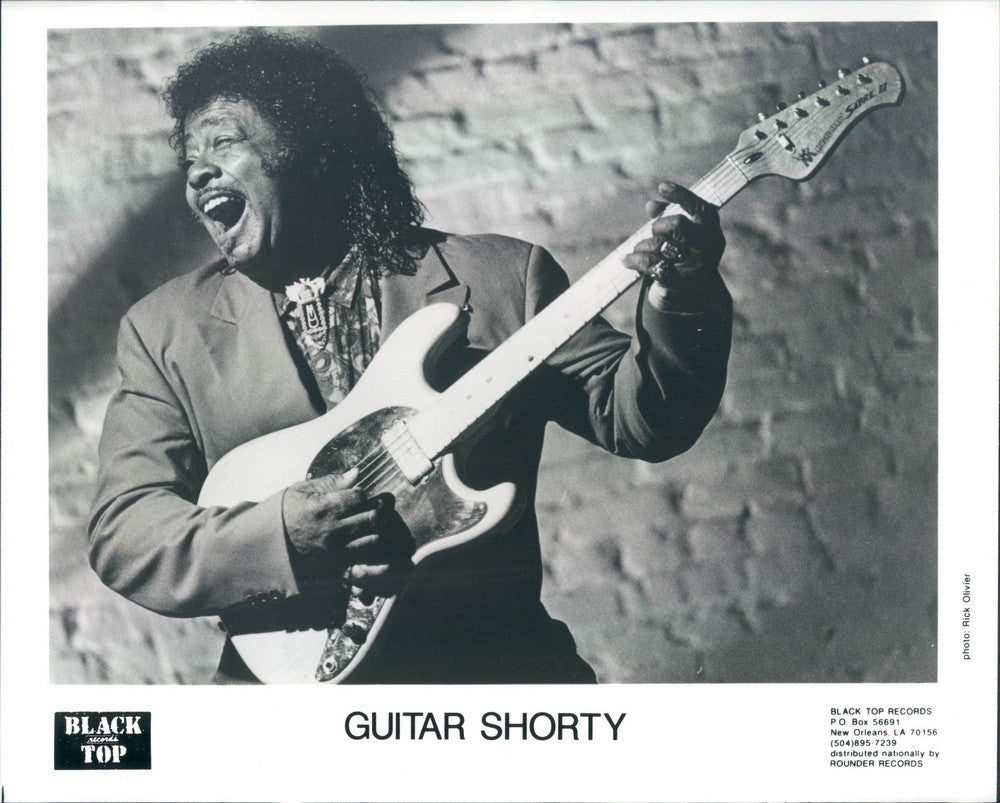 1994 American Blues Guitarists Guitar Shorty Press Photo - Historic Images