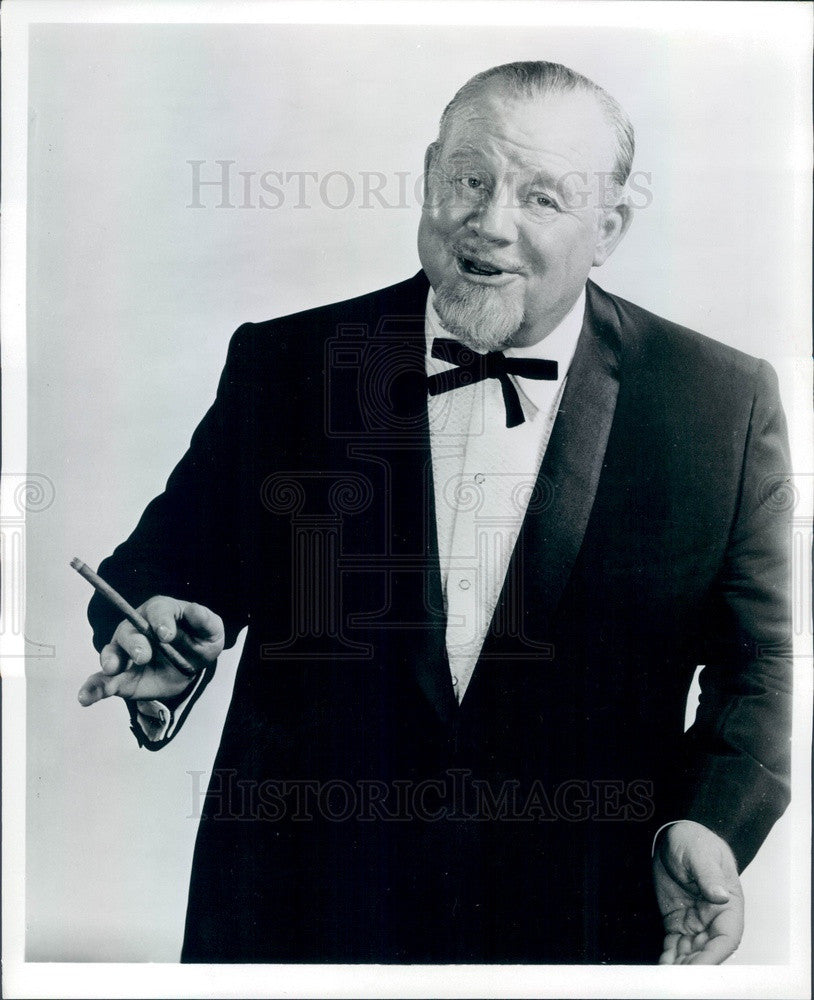 1968 Broadway &amp; Hollywood Actor &amp; Singer Burl Ives Press Photo - Historic Images