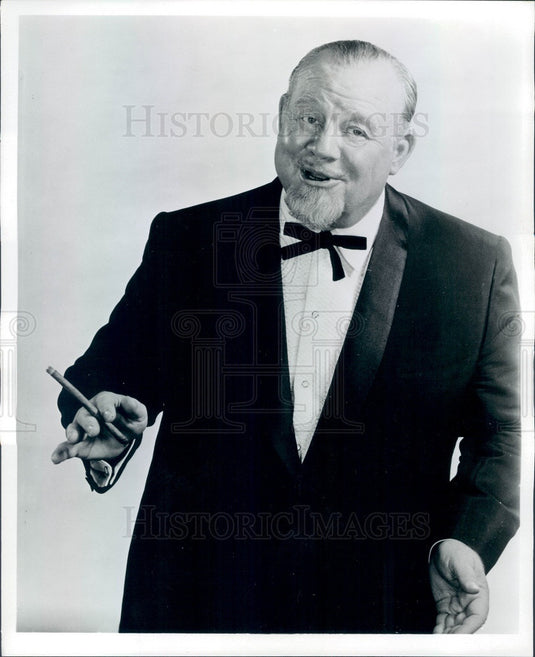 1968 Broadway & Hollywood Actor & Singer Burl Ives Press Photo - Historic Images