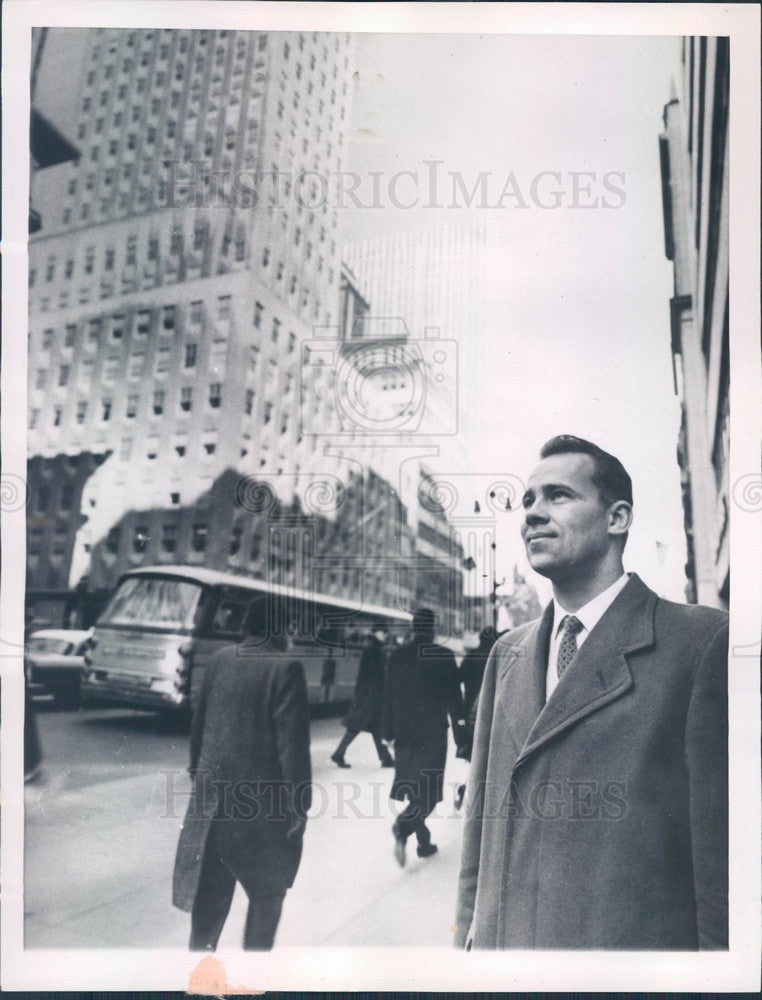 1961 Russian Defector Viktor Jaanimets, Former Khrushchev Yacht Crew Press Photo - Historic Images