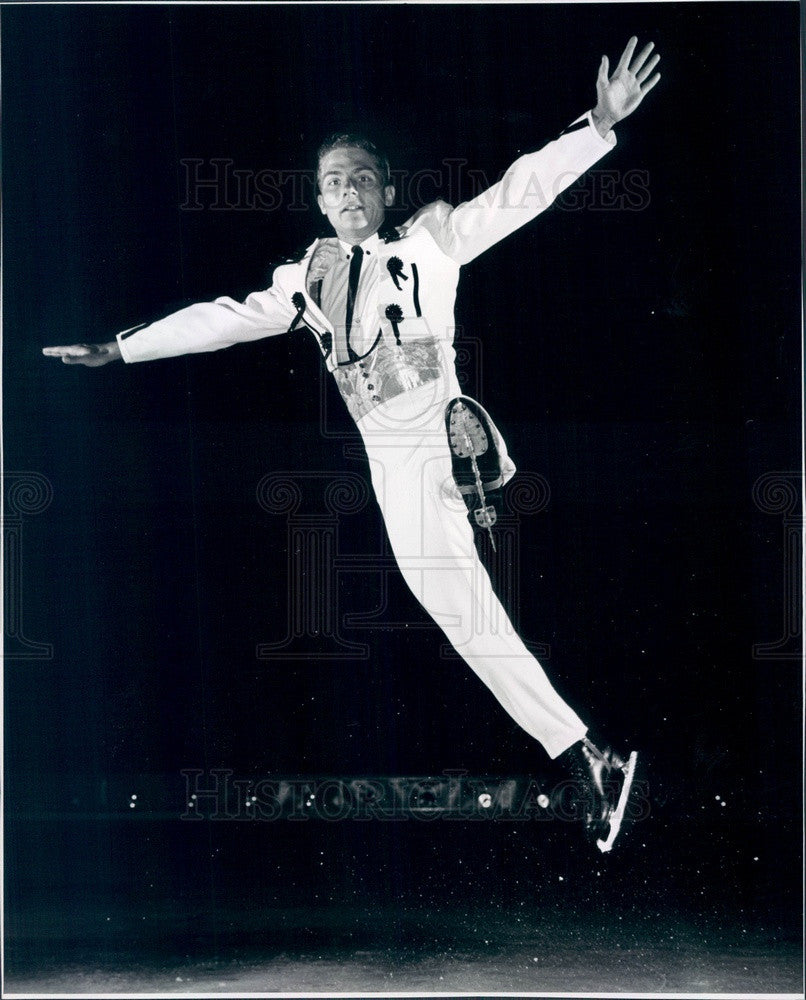 1962 Canadian 1962 World Champion Figure Skater Donald Jackson Press Photo - Historic Images