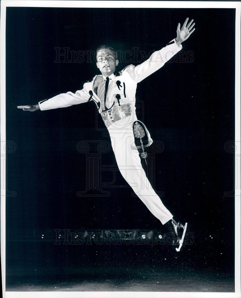 1962 Canadian 1962 World Champion Figure Skater Donald Jackson Press Photo - Historic Images