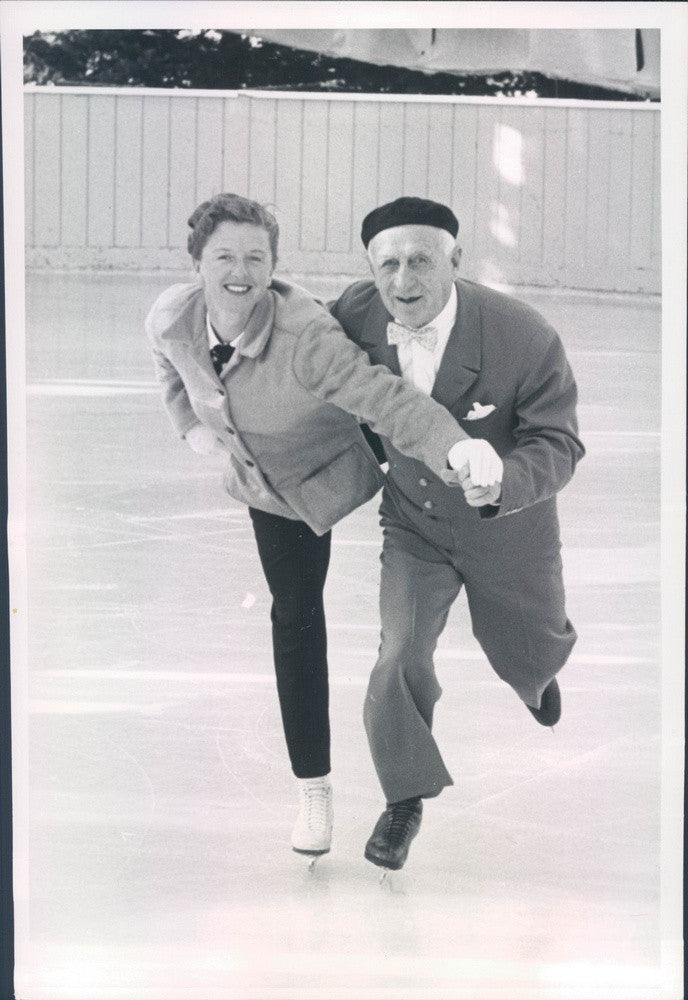 1959 Denver, Colorado George Cranmer &amp; Evon Dowlen Press Photo - Historic Images