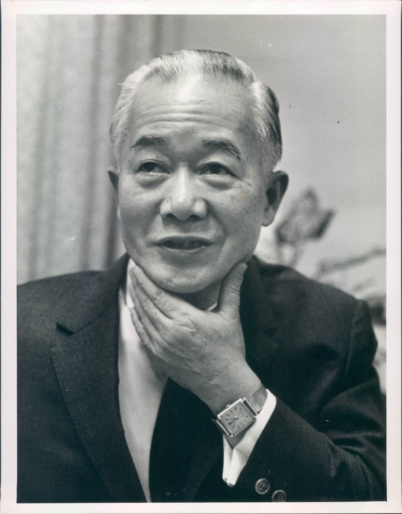 1965 South Vietnam Ambassador to US Dr. Tran Van Chuong Press Photo - Historic Images