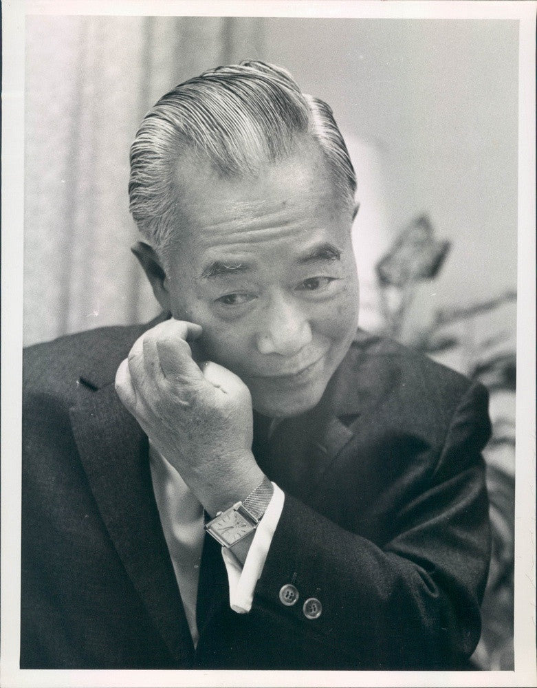 1965 South Vietnam Ambassador to US Dr. Tran Van Chuong Press Photo - Historic Images