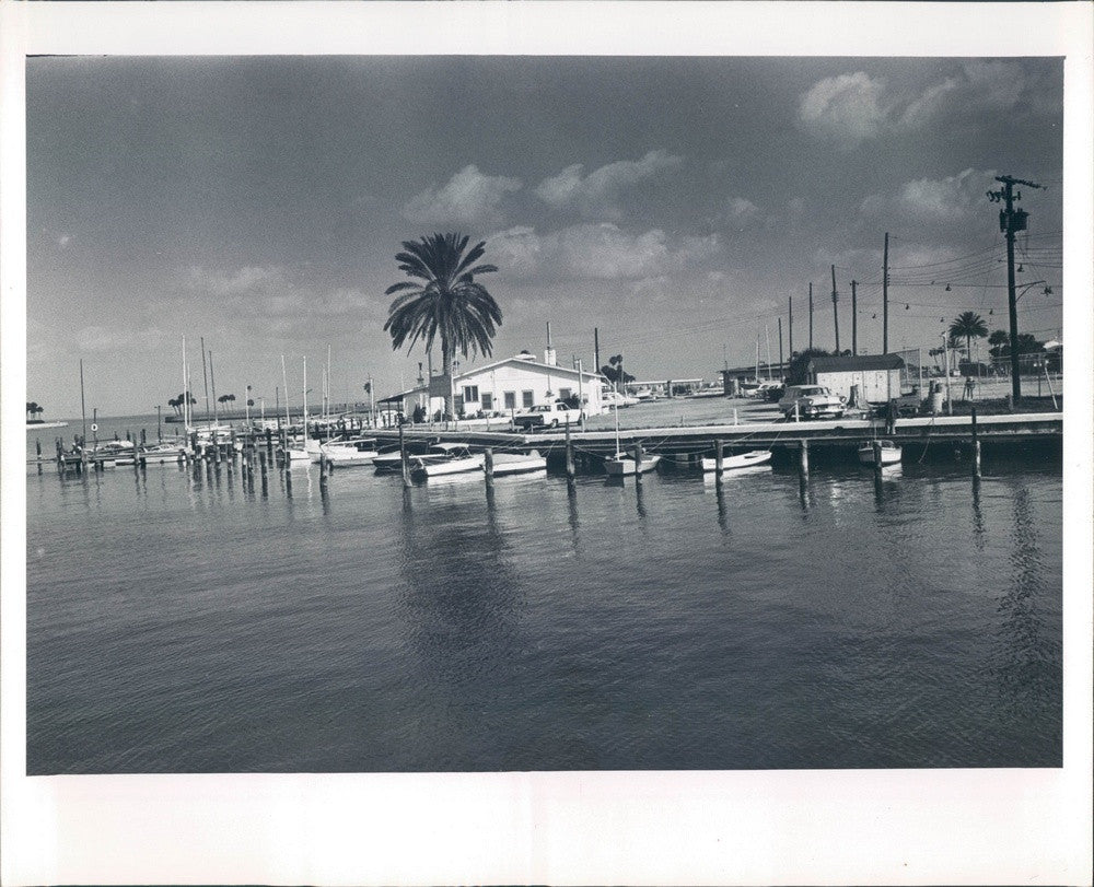 1965 St. Petersburg, Florida Sunshine City Boat Club Press Photo - Historic Images