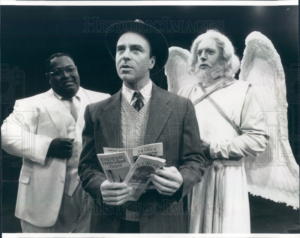 1991 Actors Jeffrey Thompson, Casey Biggs, Ralph Cosham Press Photo - Historic Images