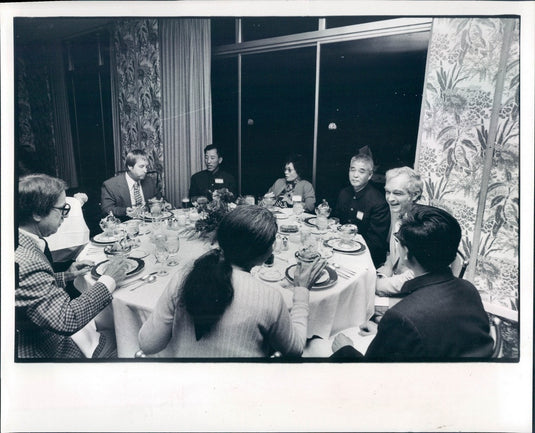 1979 Chinese Newspaper The People's Daily Personnel Press Photo - Historic Images