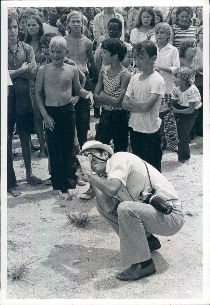 1972 St Petersburg, Florida Times Bureau Chief Bob Bowden Press Photo - Historic Images