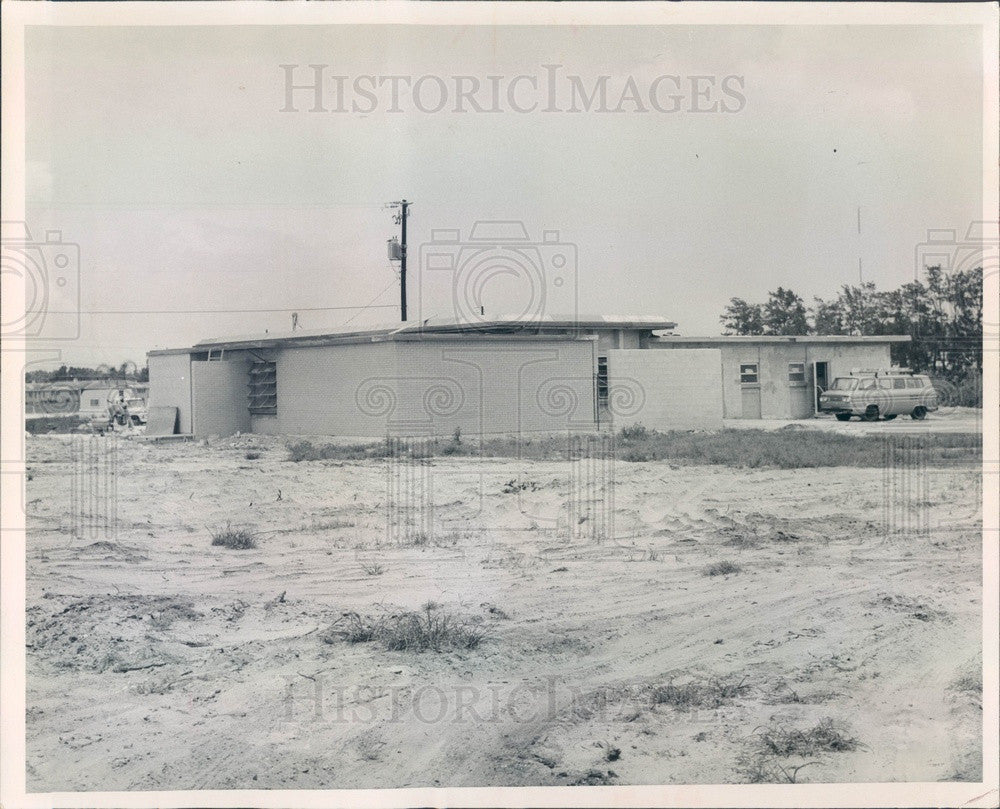 1966 Bradenton, Florida Juvenile Detention Home Construction Press Photo - Historic Images