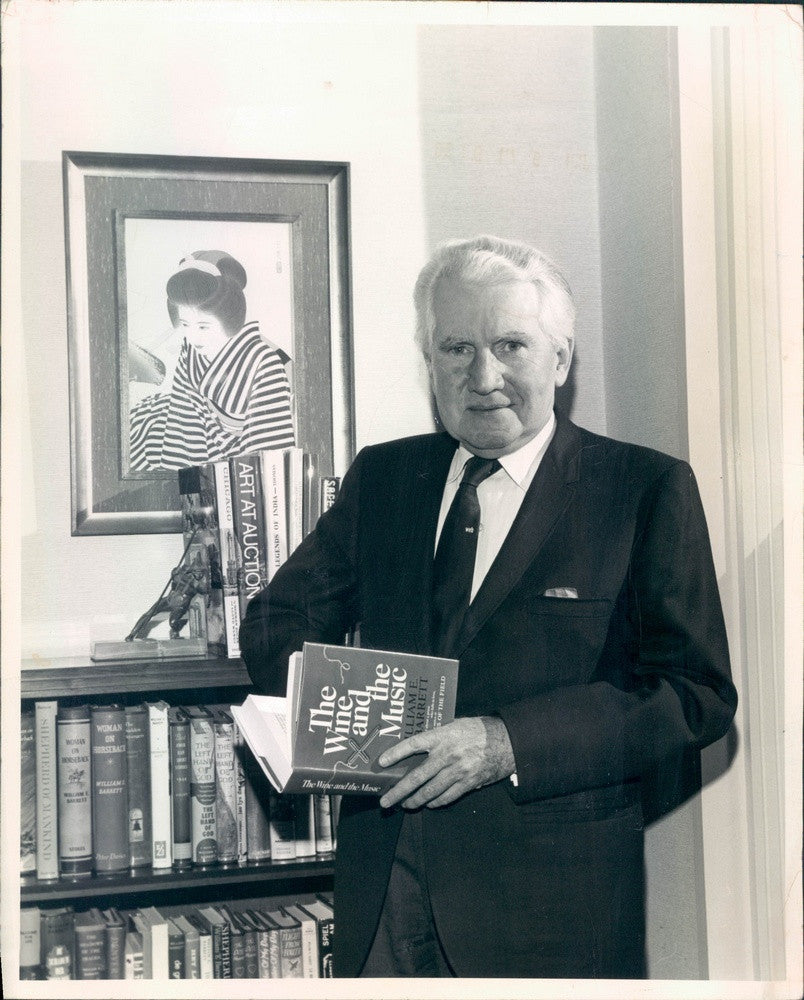 1968 American Novelist William E Barrett Press Photo - Historic Images