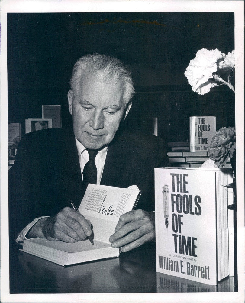 1963 American Novelist William E Barrett Press Photo - Historic Images