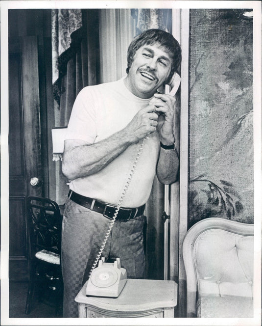 1969 Hollywood Actor & Singer Howard Keel, Star of TV Show Dallas Press Photo - Historic Images