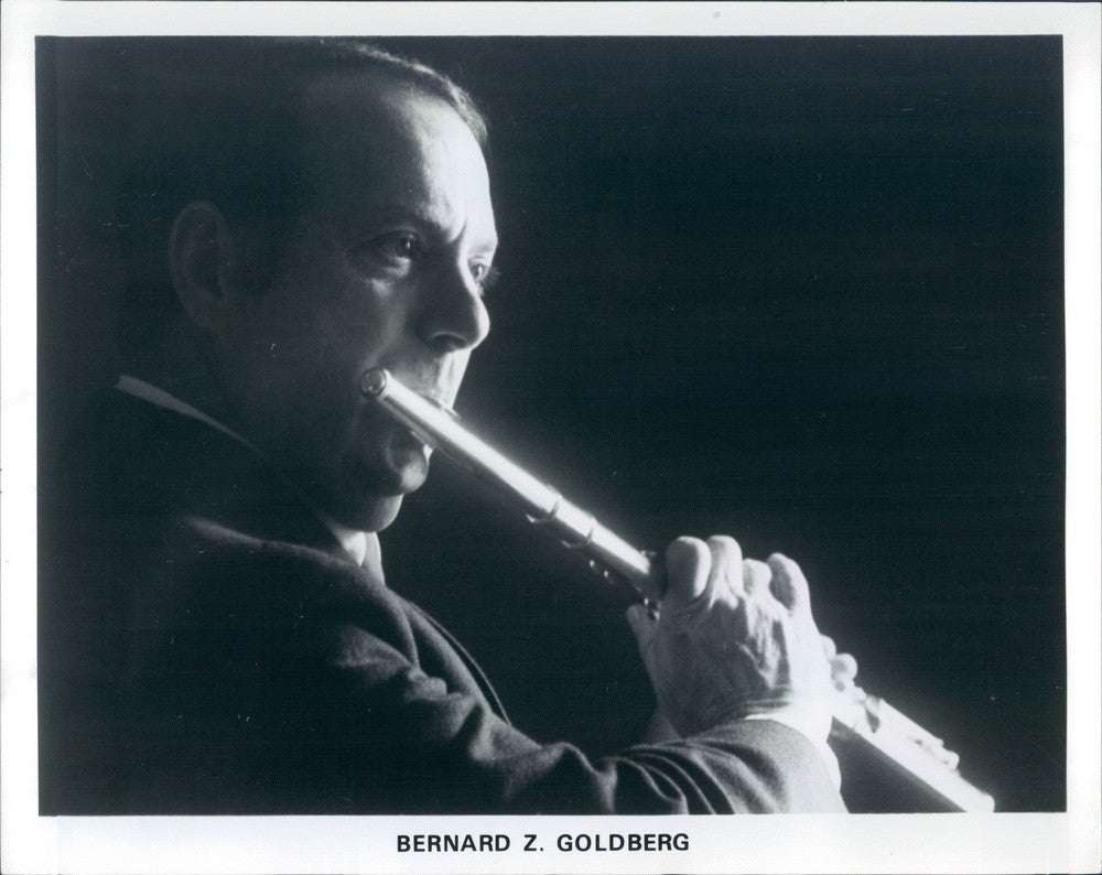 1980 Flutist Bernard Z Goldberg Press Photo - Historic Images