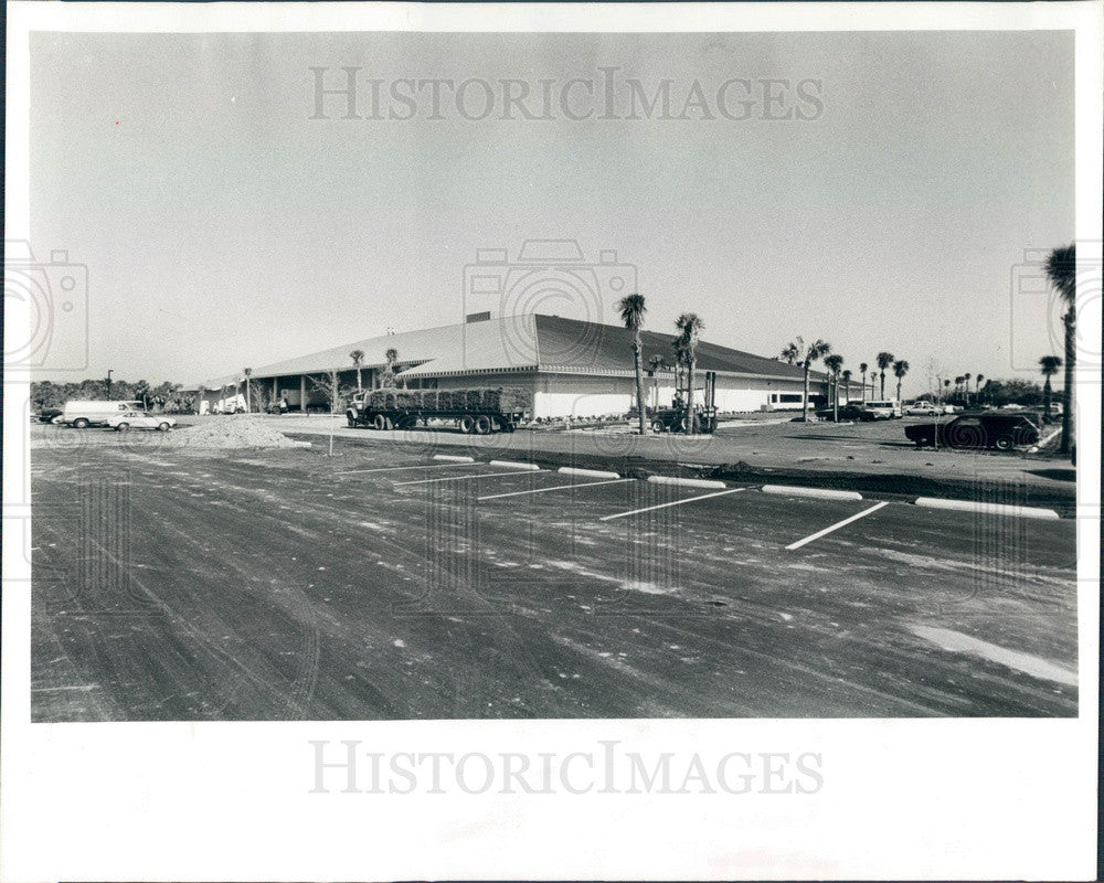 1985 Palmetto, Florida Manatee Civic Center Press Photo - Historic Images