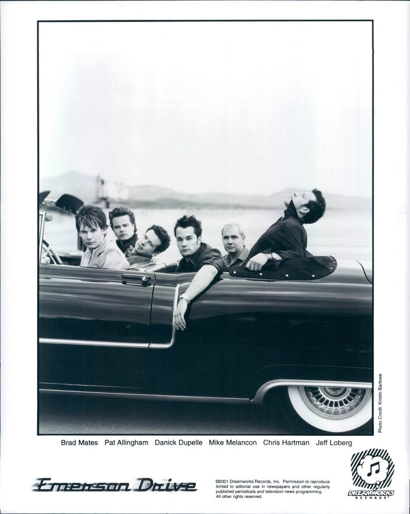 2001 Canadian Country Music Band Emerson Drive Press Photo - Historic Images