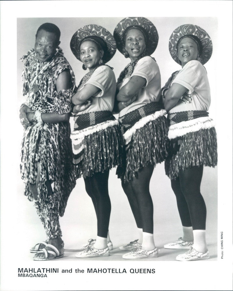 1994 South African Mbaqanga Group Mahlathink &amp; the Mahotella Queens Press Photo - Historic Images