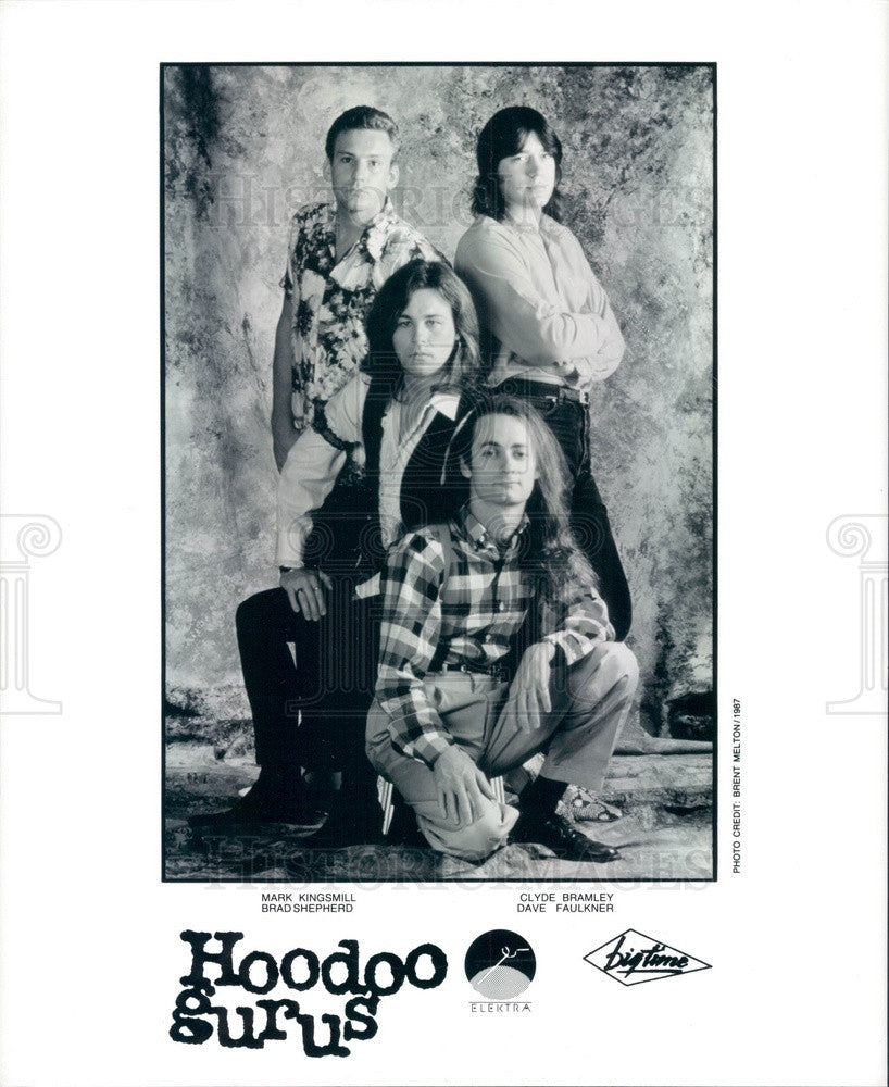 1988 Australian Rock Band Hoodoo Gurus Press Photo - Historic Images