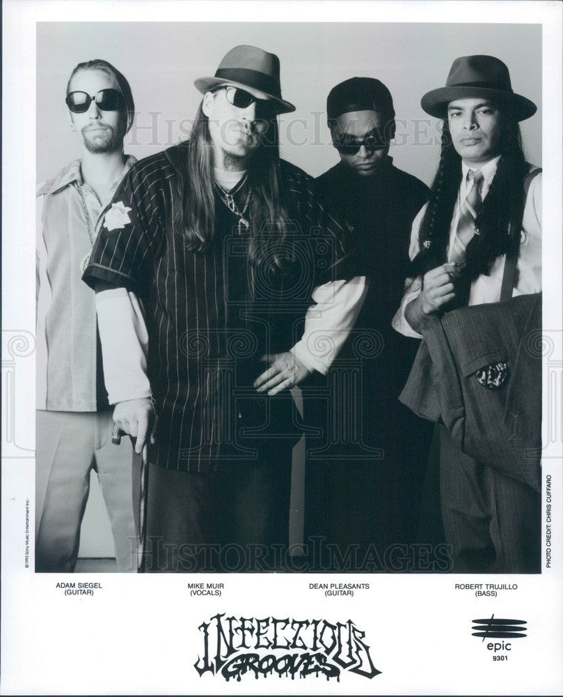 1993 Funk/Metal Band Infectious Grooves Press Photo - Historic Images